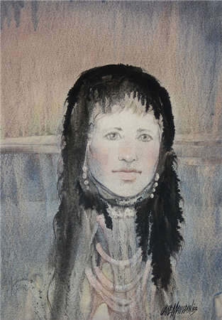 Portrait of a Lovely Woman - Image 1 of 4