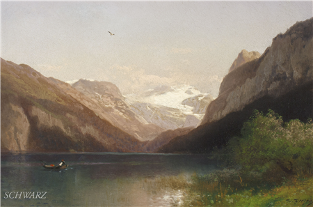 Evening at Lake Lucerne