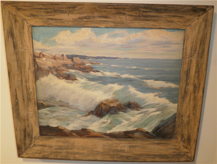 Cape Elizabeth, Maine Seascape - Image 2 of 4