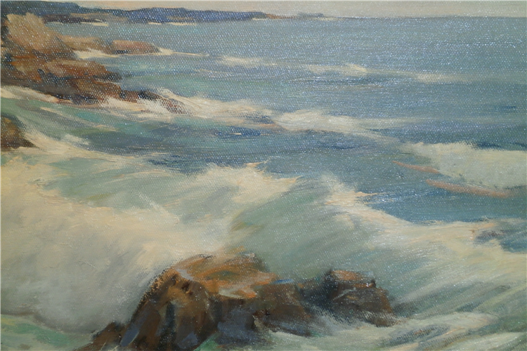 Cape Elizabeth, Maine Seascape - Image 4 of 4