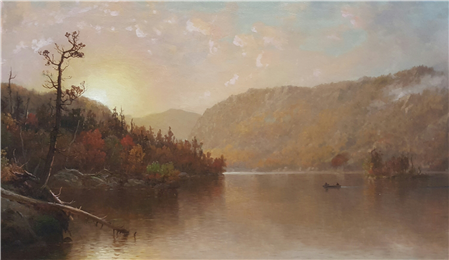 Sunset Morse Lake Adirondacks - Image 1 of 2