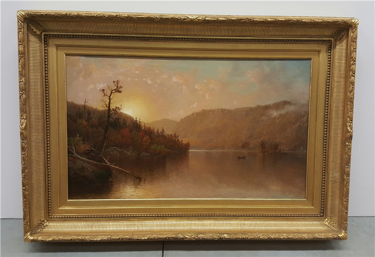 Sunset Morse Lake Adirondacks - Image 2 of 2