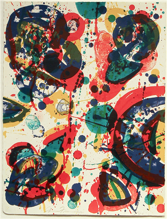 Sam Francis (1923 - 1994) "Tokyo Mon Amor", lithograph
