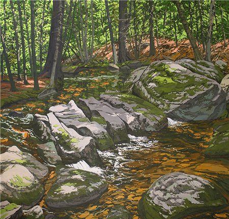 Brook Barrier