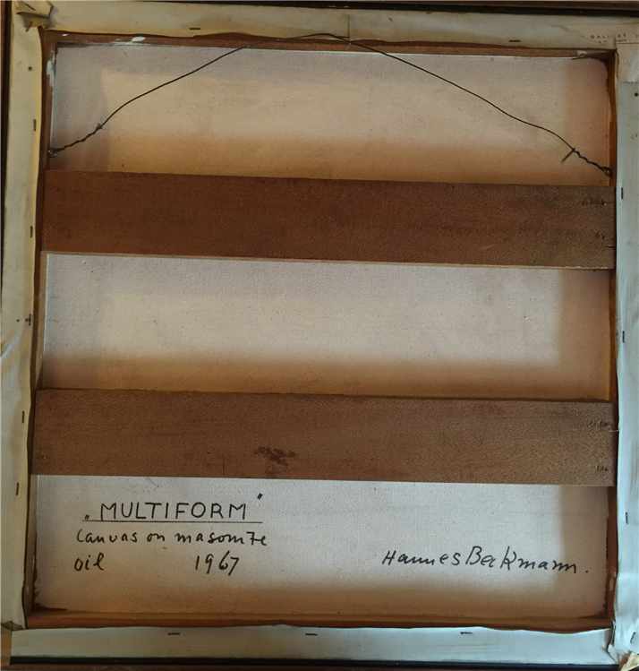 "Multi form" 1967 - Image 2 of 2