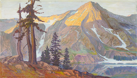 Lake in the Sierra Mountains