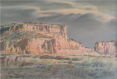 "Cathedral Rock, New Mexico" - Image 1 of 2