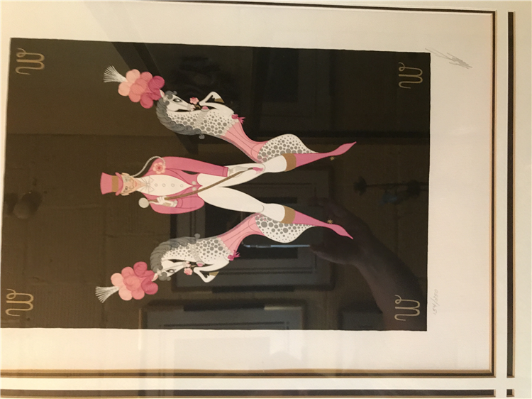 Erte Alphabet series 26 pieces - Image 2 of 4