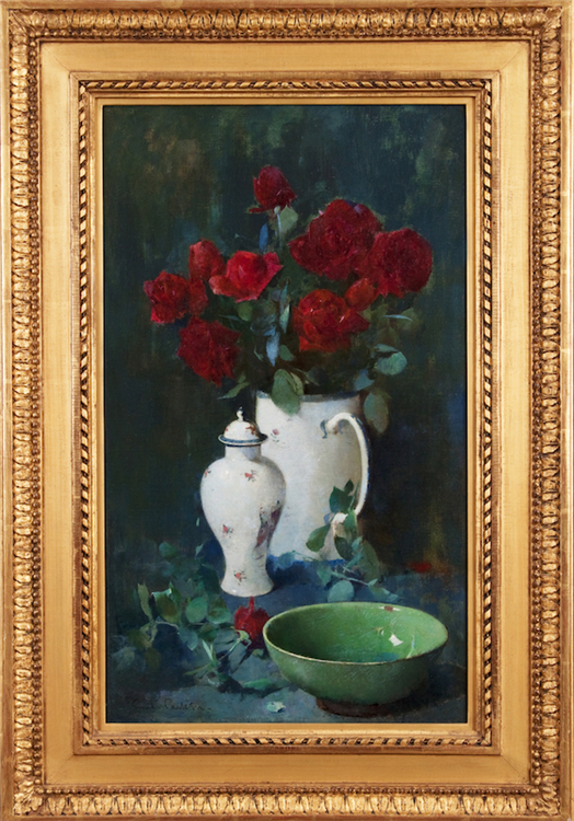 Roses and Oriental Porcelain, circa 1895 - Image 2 of 3