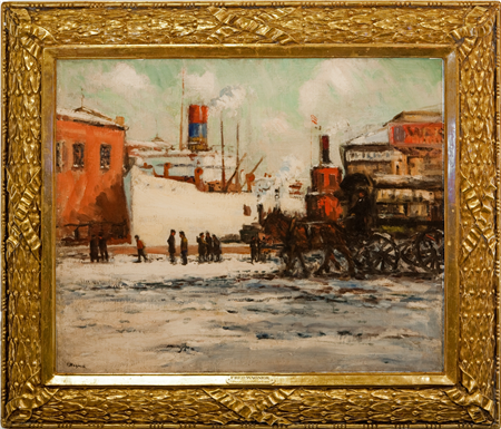 "The Shipyard, Winter"