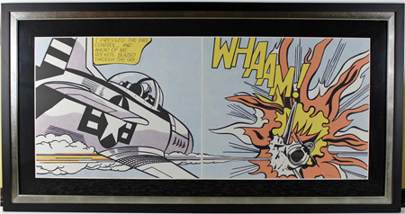 "WHAAM! (Diptych)" by ROY LICHTENSTEIN - Image 1 of 4