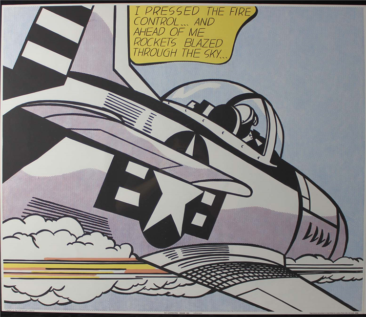 "WHAAM! (Diptych)" by ROY LICHTENSTEIN - Image 2 of 4