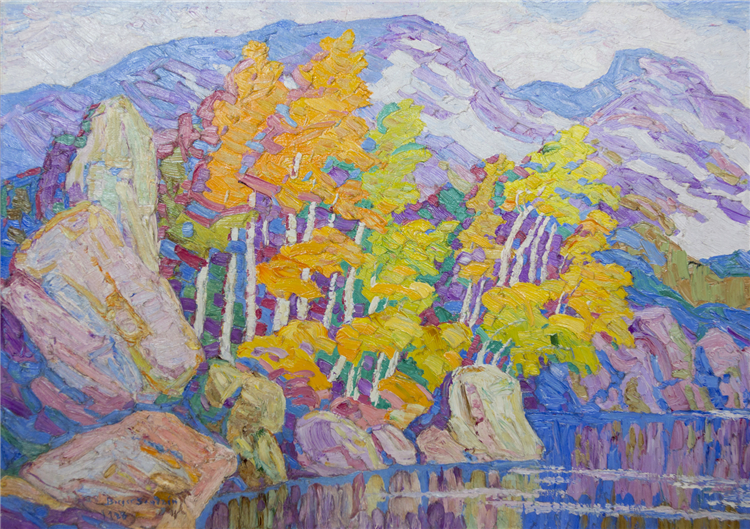 Birger Sandzen, The Silent Lake