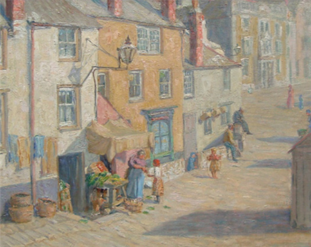 "Facing the Harbor"