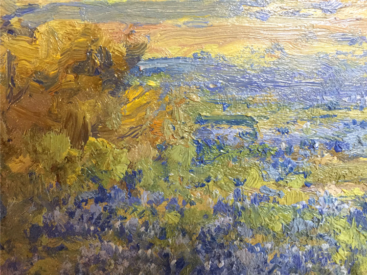 "Huisache and Bluebonnets San Antonio 1919" - Image 3 of 4