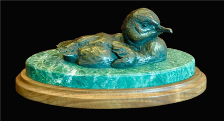 Merganser Duckling - Bronze
