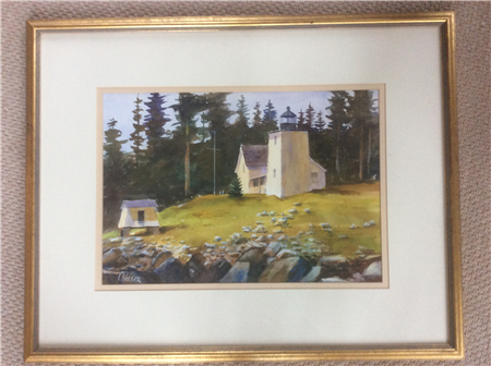 Curtis Roessner "Maine lighthouse"