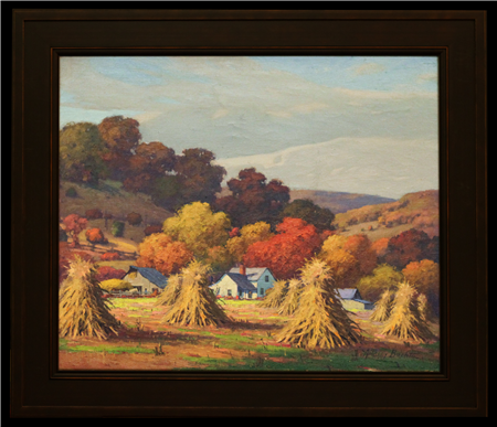 Harvest Time in Peaceful Valley
