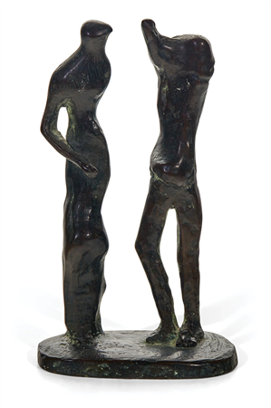 Standing Man and Woman