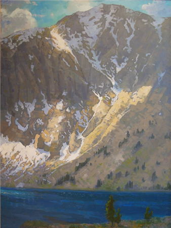 Peter Adams
Windy Afternoon, Convict Lake; Sierra Nevada
48" x 36" Op