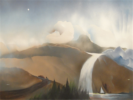 The Evening Star and the White Seabird