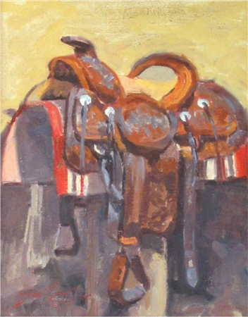 Saddle Study - Image 1 of 2