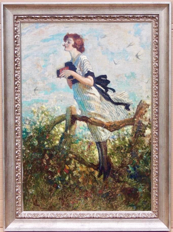 Young Woman with Kodak Camera - Image 2 of 2