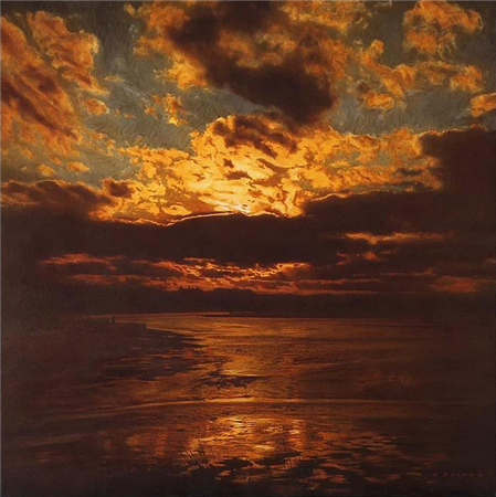 Fiery Sunset