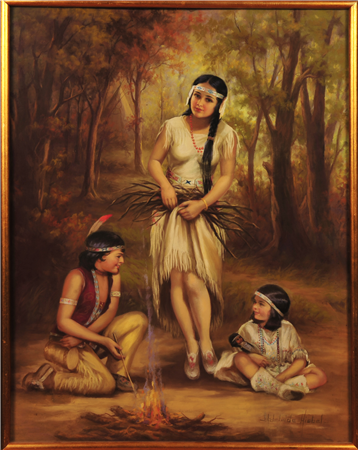 Children of the Forest - Calendar Illustration