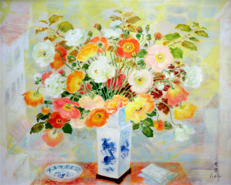 The Pocock gallery specializes in paintings by Le Pho and Vu Cao Dam