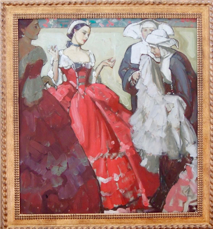 "For a Discriminating Clientele: Spanish Lace," Proposed Packard Motor Company Advertisement 