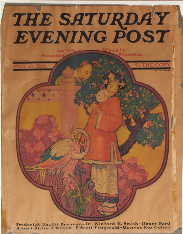 Saturday Evening Post Cover, May 16, 1931 - Image 3 of 3
