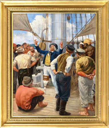 Original Illustration for Moby Dick
