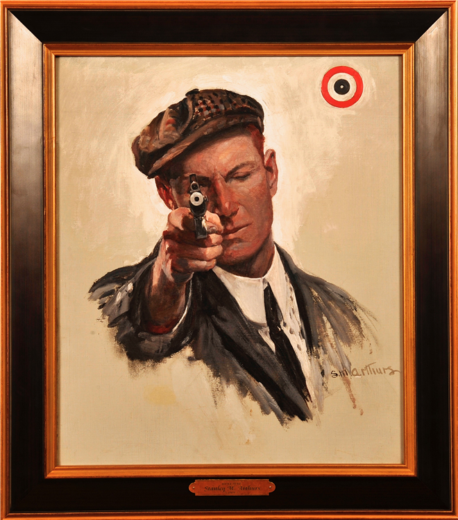 Bulls Eye, Saturday Evening Post Cover - Image 2 of 2