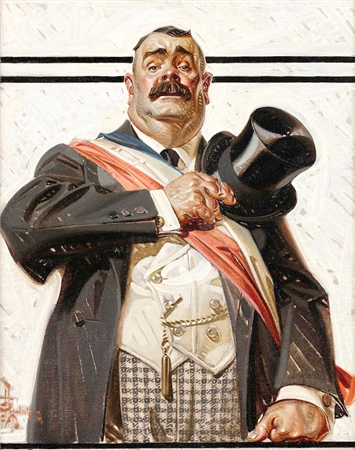 The Candidate, Saturday Evening Post Cover - Image 1 of 2
