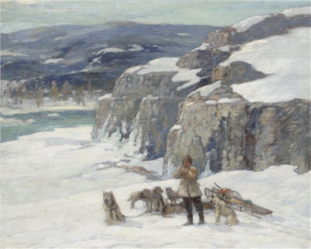 "Sled Dogs in Nova Scotia"