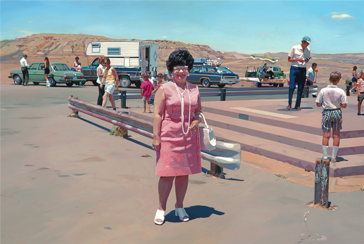 Robert Townsend/ Wanderlust (Helen), 51 x 76 inches