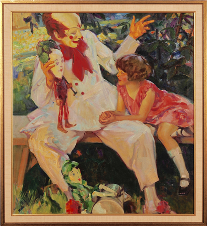Clown and the Girl
