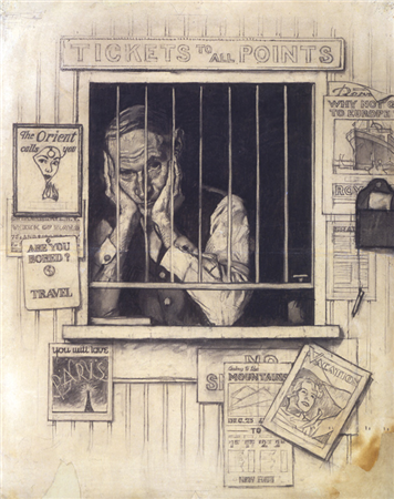 The Ticket Seller - Study