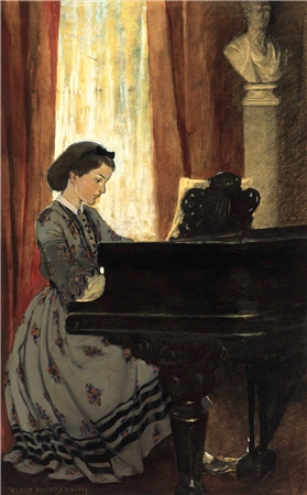 The Great Drawing- Room Was Haunted by a Tuneful Spirit That Came and Went