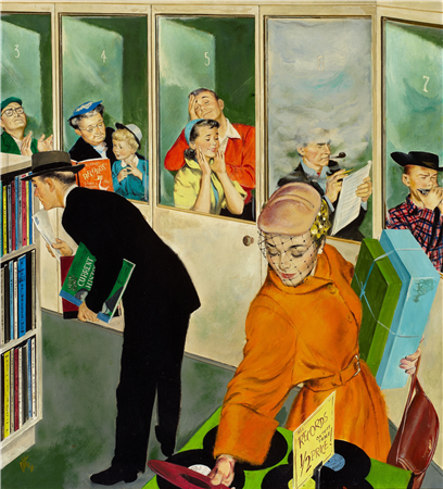 Saturday Evening Post Cover, April 19, 1952 - Image 1 of 2