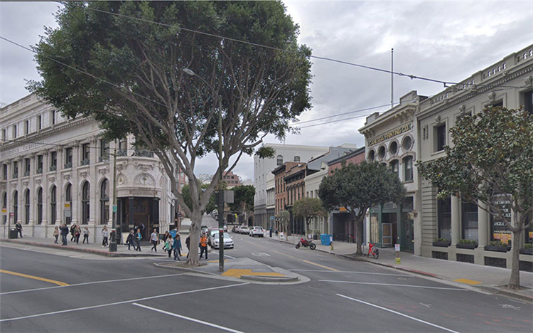 OLD FUGAZI BUILDING at Montgomery/Columbus - San Francisco - Image 2 of 2