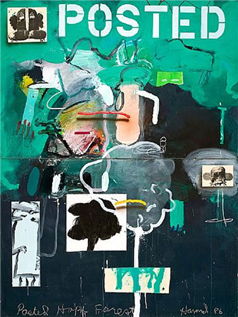Posted Hopi Forest, 1986