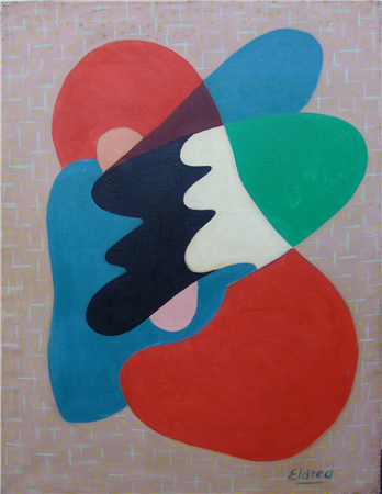 Thomas Eldred (1903 - 1993) 
35 x 26 inches
New York Artist