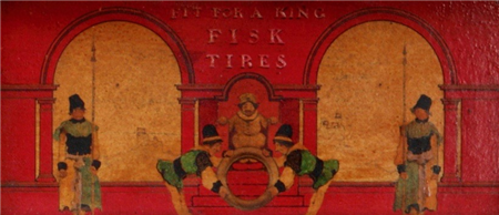 Sketch for Fisk Tires - Fit for a King