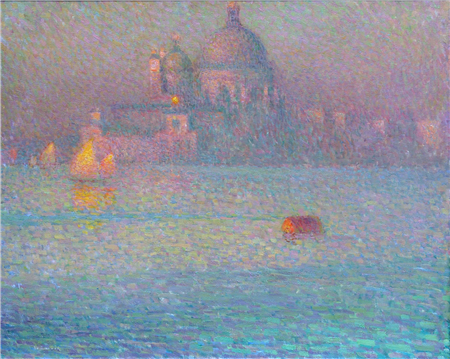 Henri Le Sidaner (1862-1939)
La Salute, Venice, Winter