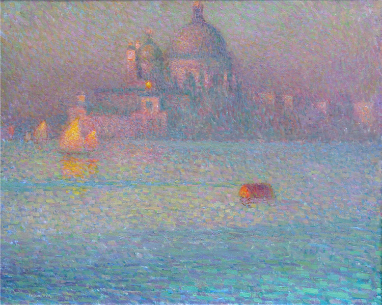 Henri Le Sidaner (1862-1939)
La Salute, Venice, Winter
