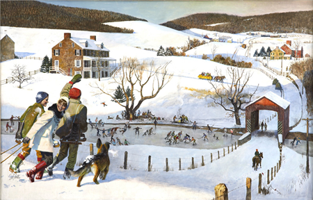 Winter Fun in Bucks County, Pennsylvania