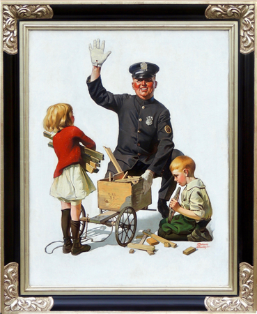 The Soapbox Wreck, The Saturday Evening Post Cover