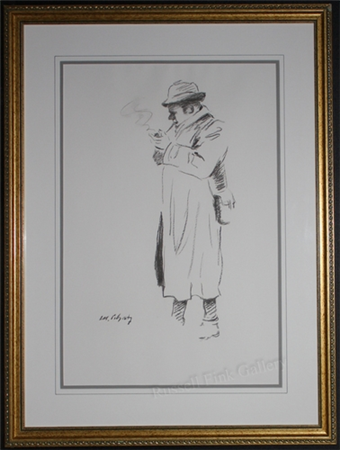 HUNTER WITH PIPE